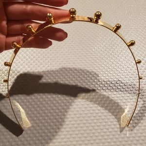 Lelet 14k gold plates headband